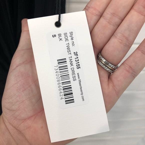 FIFTEEN twenty side twist tank dress - Picture 6 of 8